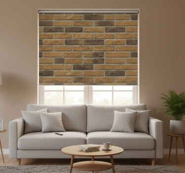 Tenda a rullo soggiorno fabbrica brich - TenStickers