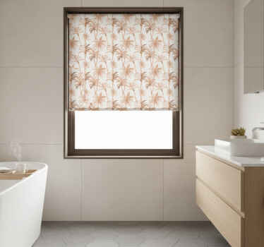 Luxury triple bathroom roller blind - TenStickers