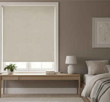 Grey blind with subtle texture - TenStickers