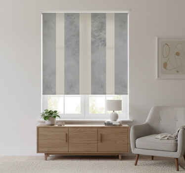 Grey blind with gray shades - TenStickers