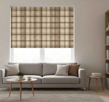 Blind beige fabric texture - TenStickers