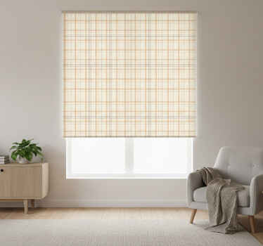 Blind beige nordic design - TenStickers