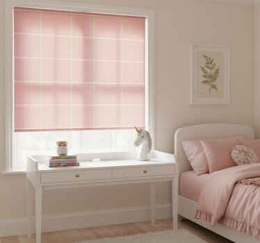 Tenda a rullo rosa motivo moderno rosa - TenStickers