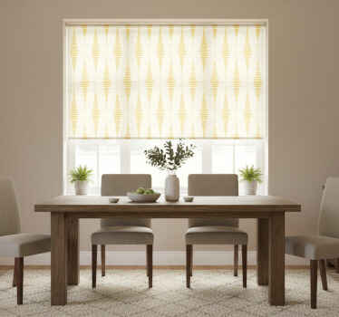 Yellow blind yellow rabaul ikat - TenStickers