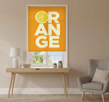 Rolo zavesa za kuhinjo v modernem dizajnu - TenStickers