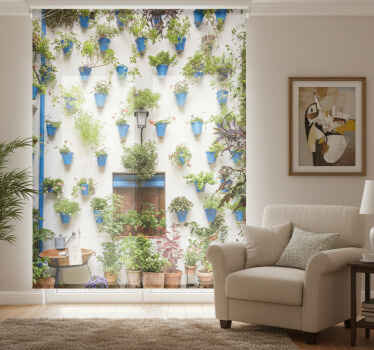 Rolgordijn woonkamer patio andaluz - TenStickers
