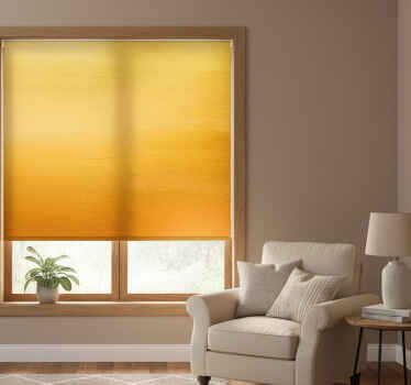 Store enrouleur jaune effet dégradé - TenStickers