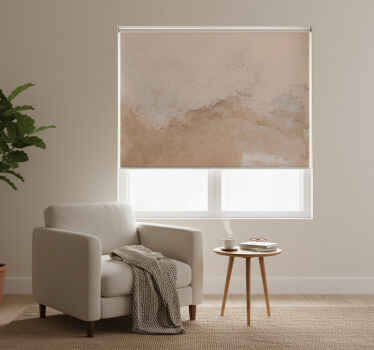 Beige blind in sand texture - TenStickers