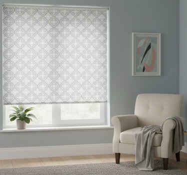 グレー ブラインド グレー ハイドロリック タイル - TENSTICKERS