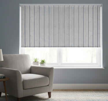 グレー ブラインド ホワイトウッドスラット - TENSTICKERS