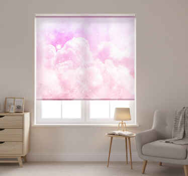 Pink blind with a pink horizon - TenStickers
