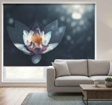 Living room blind for relaxing meditation background - TenStickers