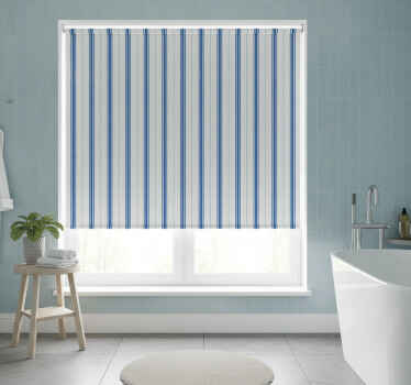 Toile fenêtre bleu nuances de bleu - TenStickers