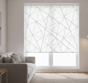 Modern blind artistic mural - TenStickers