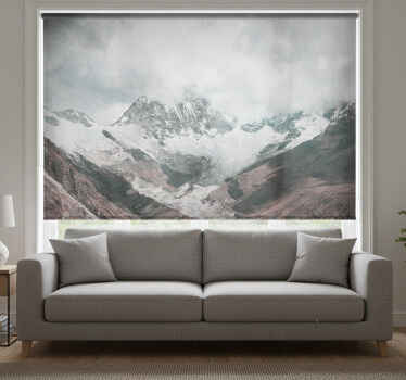 Rolgordijn woonkamer huascaran nationaal park - TenStickers
