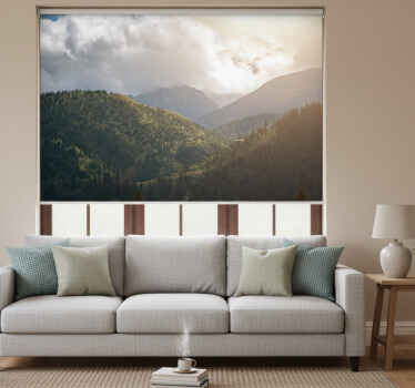 Rolgordijn woonkamer tatra nationaal park - TenStickers