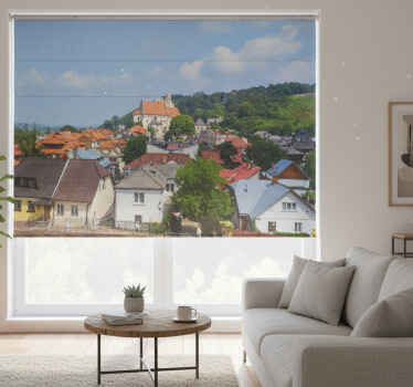 Rolgordijn woonkamer kazimierz dolny - TenStickers