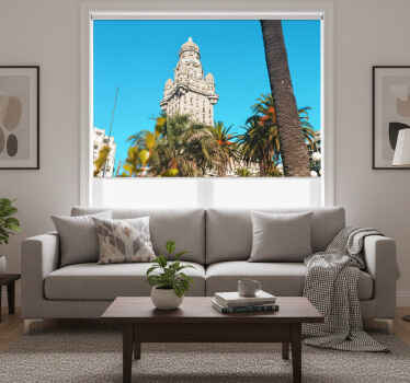 Rolgordijn woonkamer salvo paleis - TenStickers