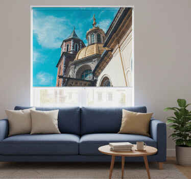 Rolgordijn woonkamer view at wawel - TenStickers