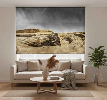 Rolgordijn woonkamer cañon de los perdidos - TenStickers