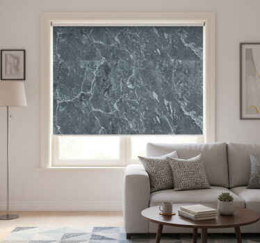 Estore de rolo cinzento em mármore cinza moderno - TenStickers