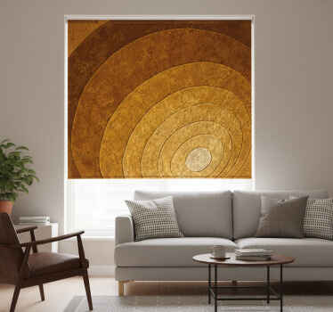 Beige roller blind nordic kitchen ball - TenStickers