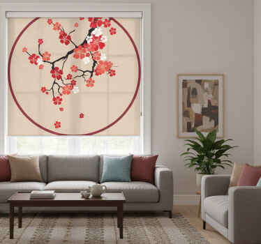 Estor enrollable beige naturaleza coreana - TenVinilo