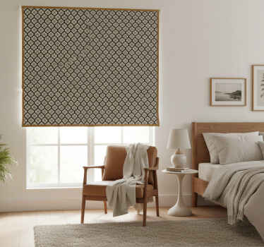 Estor enrollable habitación diseño de suelo - TenVinilo