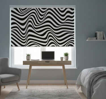 Raambekleding slaapkamer vinyl tapijt met 3d effect - TenStickers