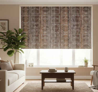Rollo fenster vintage prägefässer - TenStickers
