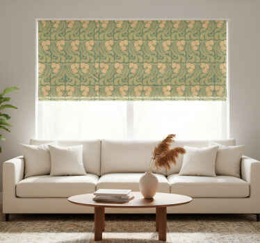 Rollo fenster vintage im modernen stil muster - TenStickers