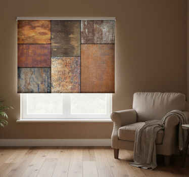 Toile fenêtre chambre Élégance pierre rustique - TenStickers