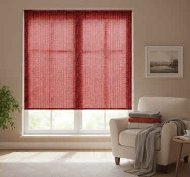 Toile fenêtre chambre effet laine texturée - TenStickers