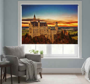 Rollo fenster schlafzimmer schloss im morgenfeld - TenStickers