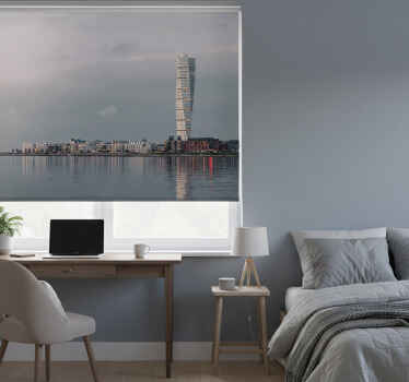 Toile fenêtre chambre malmö - TenStickers