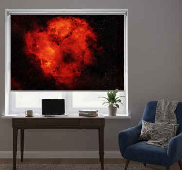 Toile fenêtre chambre supernova cosmique - TenStickers