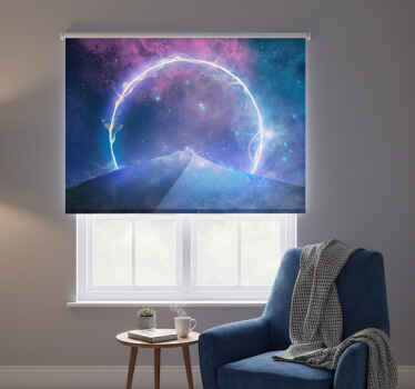 Toile fenêtre chambre concept espace fantaisie - TenStickers