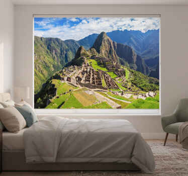 Machupicchu alkonyatkor redőnyök hálószoba - TenStickers