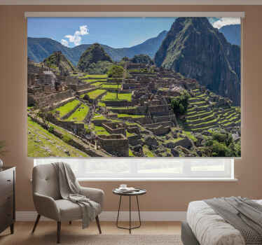 Machu picchu romok redőnyök hálószoba - TenStickers