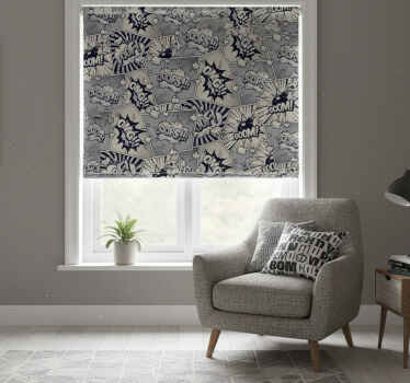 Toile fenêtre chambre designs pop art comics - TenStickers