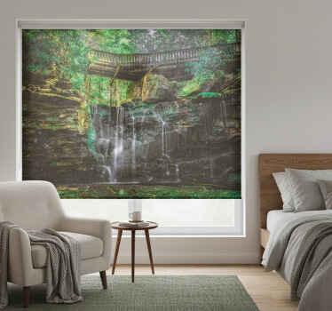 Toile fenêtre chambre forêt fantastique - TenStickers