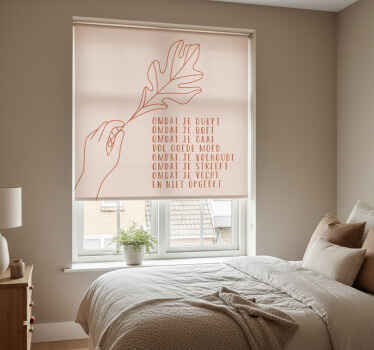 Toile fenêtre chambre pour vous-même - TenStickers
