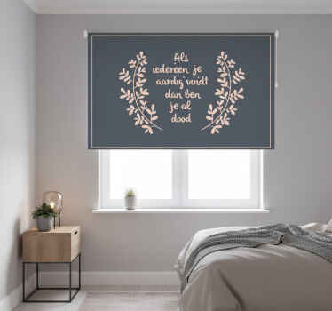 Toile fenêtre chambre citation inspirante sur la vie - TenStickers