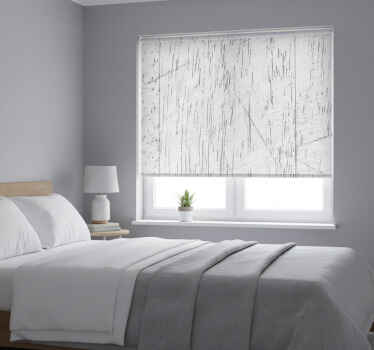 Toile fenêtre chambre effet mur rayé - TenStickers