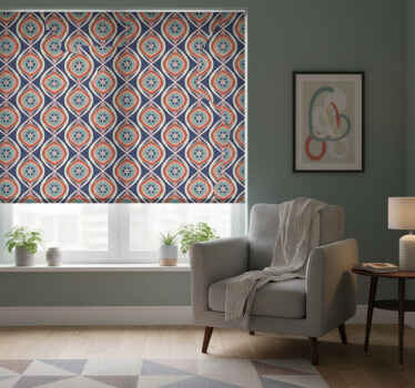 Toile fenêtre chambre effet carreaux 70 motifs - TenStickers