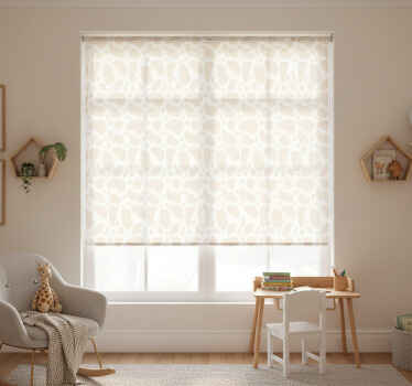 Toile fenêtre chambre girafe pour enfants - TenStickers