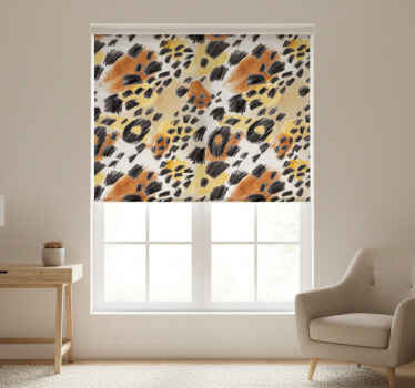 Toile fenêtre chambre motif animal félin - TenStickers