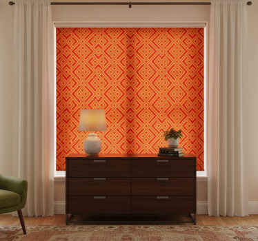 Toile fenêtre chambre ornement slave - TenStickers