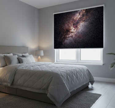 Rollo fenster schlafzimmer Ästhetischer himmel mit sternen - TenStickers