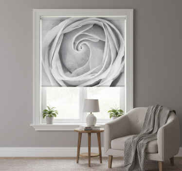 Cortina roller blanca efecto mármol rosa 3d - TenVinilo